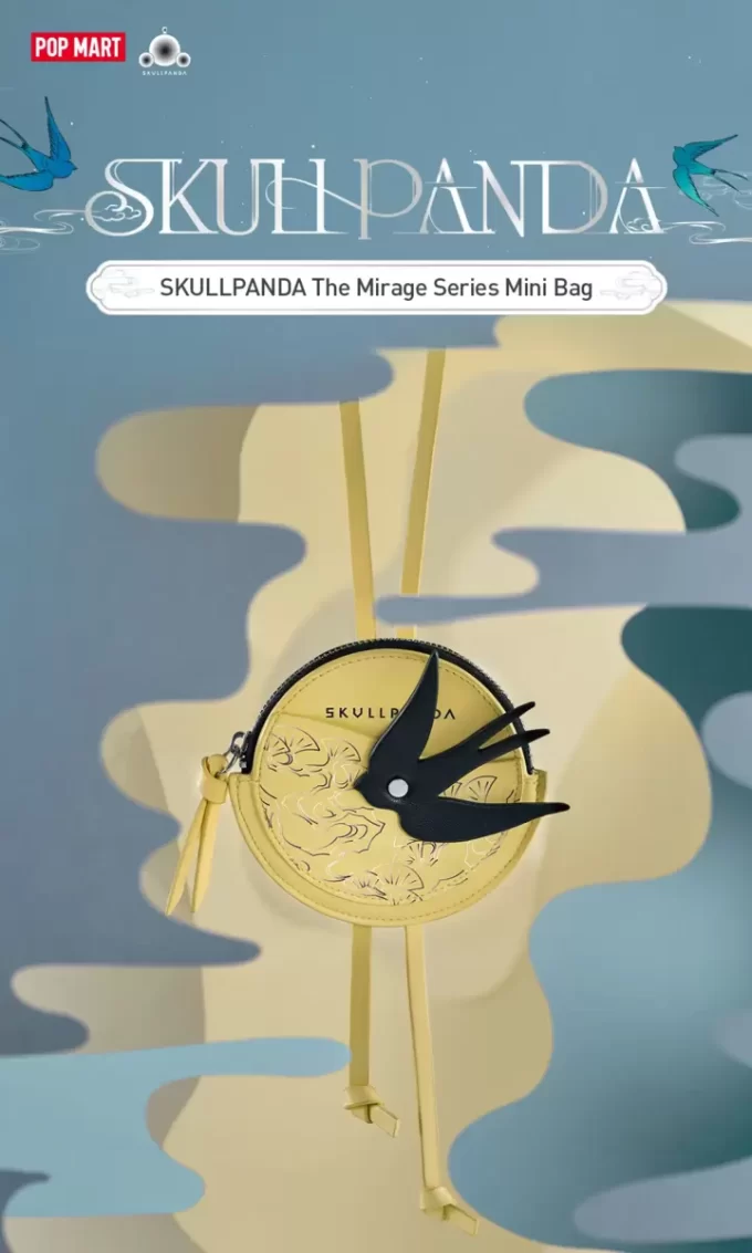 Geantă mică SKULLPANDA Seria Mirage Geantă mică SKULLPANDA Seria Mirage