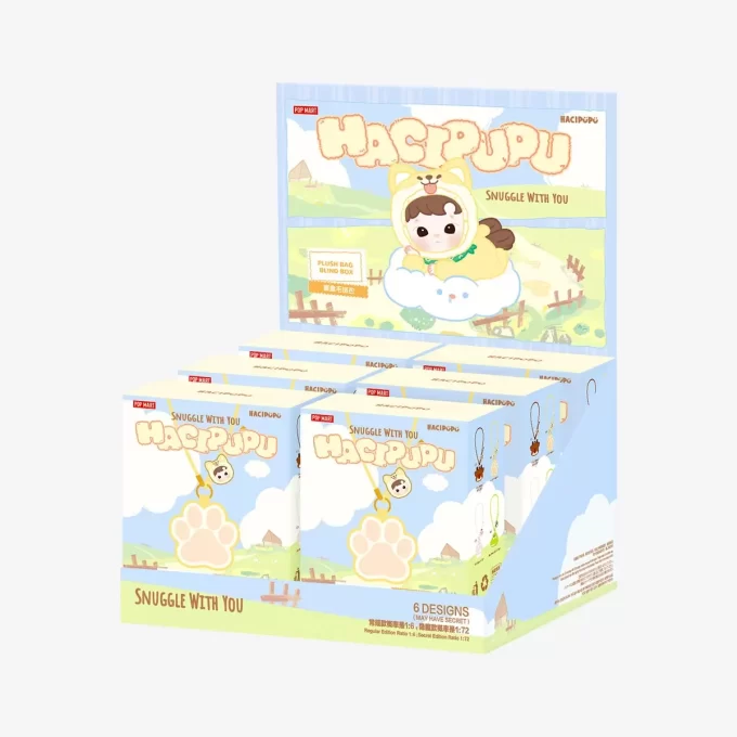 HACIPUPU Seria Snuggle With You – Cutie de pluș pentru jucării HACIPUPU Seria Snuggle With You – Cutie de pluș pentru jucării