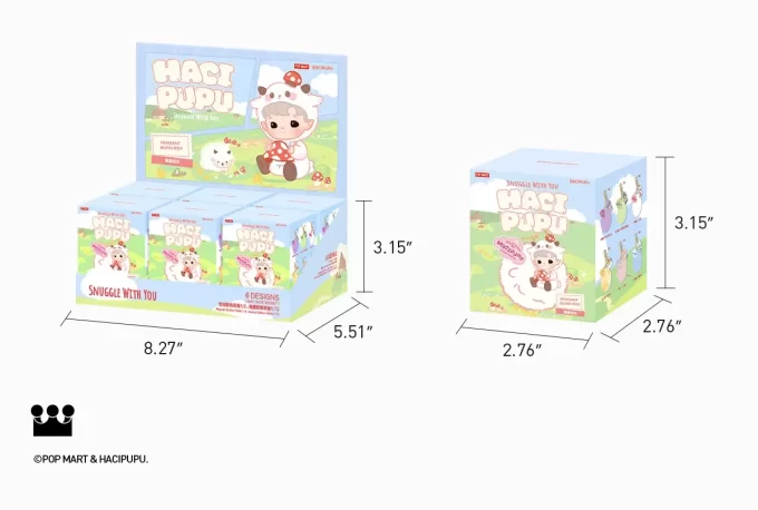 HACIPUPU Seria Snuggle With You – Cutie pentru jaluzele cu pandantiv HACIPUPU Seria Snuggle With You – Cutie pentru jaluzele cu pandantiv