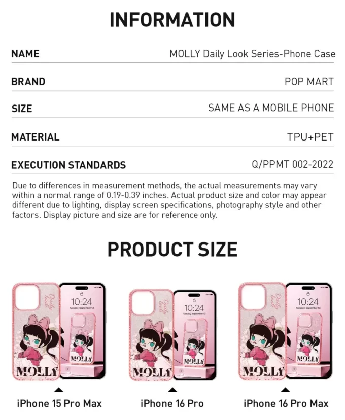 Husă de telefon MOLLY Daily Look Series