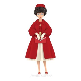 Icoană de stil Barbie „Barbie cu flacără de mătase din 1962”