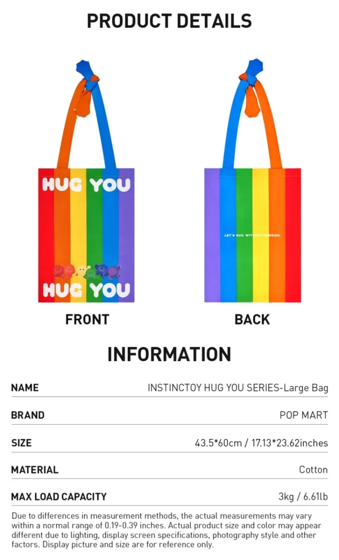 INSTINCTOY SERIA HUG YOU – Geantă mare