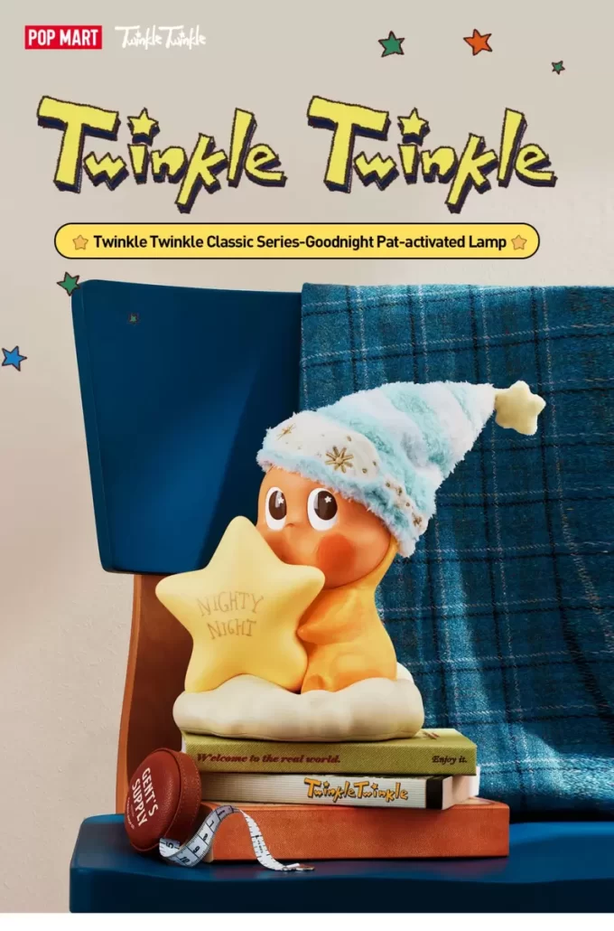 Lampă Twinkle Twinkle Classic Series – Noapte bună, activată de Pat