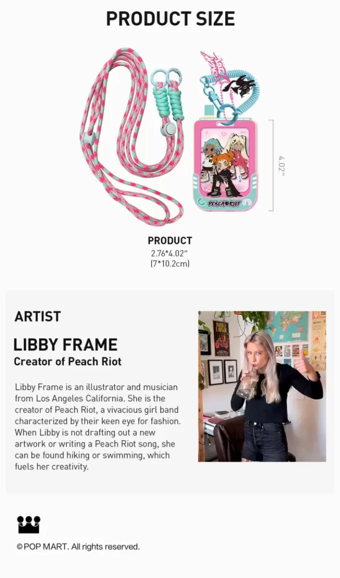 Lil Peach Riot:Se încarcă! Seria – Card Holder