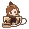 Magnet de frigider Pop Bean Coffee Factory „Chaka Double-shot Espresso”