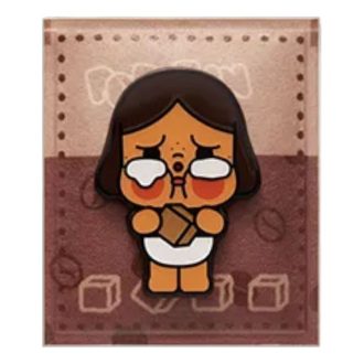 Magnet de frigider Pop Bean Coffee Factory „Crybaby Golden Sugar Seasoning”