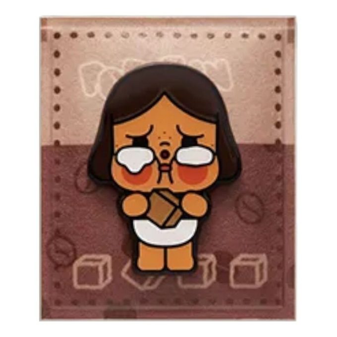 Magnet de frigider Pop Bean Coffee Factory „Crybaby Golden Sugar Seasoning”