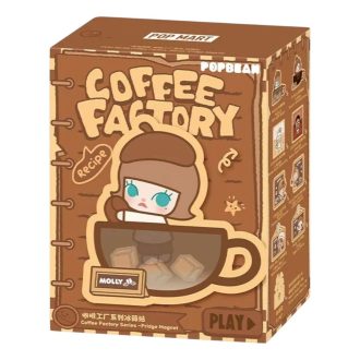 Magnet de frigider Pop Bean Coffee Factory sigilat (1 cutie oarbă)