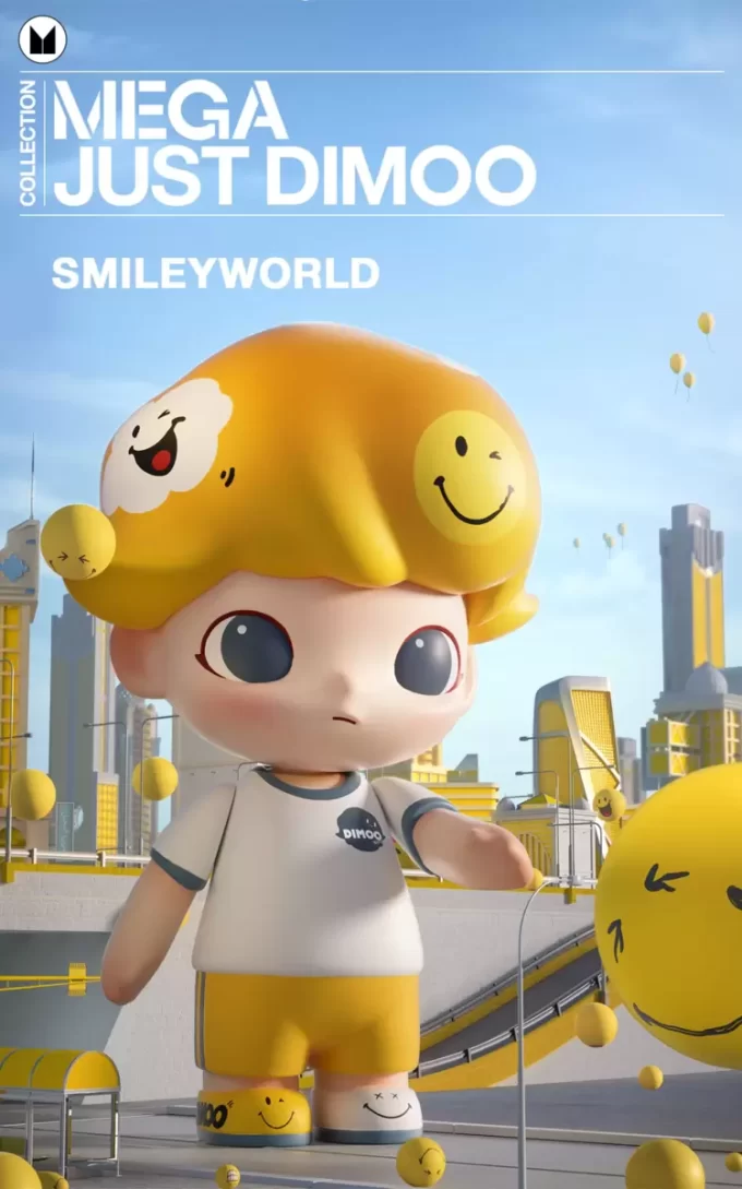 MEGA COLECȚIE 1000% DOAR DIMOO × SmileyWorld MEGA COLECȚIE 1000% DOAR DIMOO × SmileyWorld
