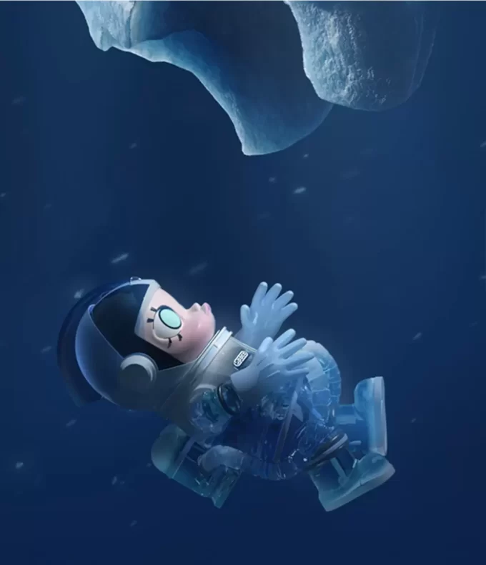 MEGA COLECȚIE 1000% SPAȚIU MOLLY Glacier
