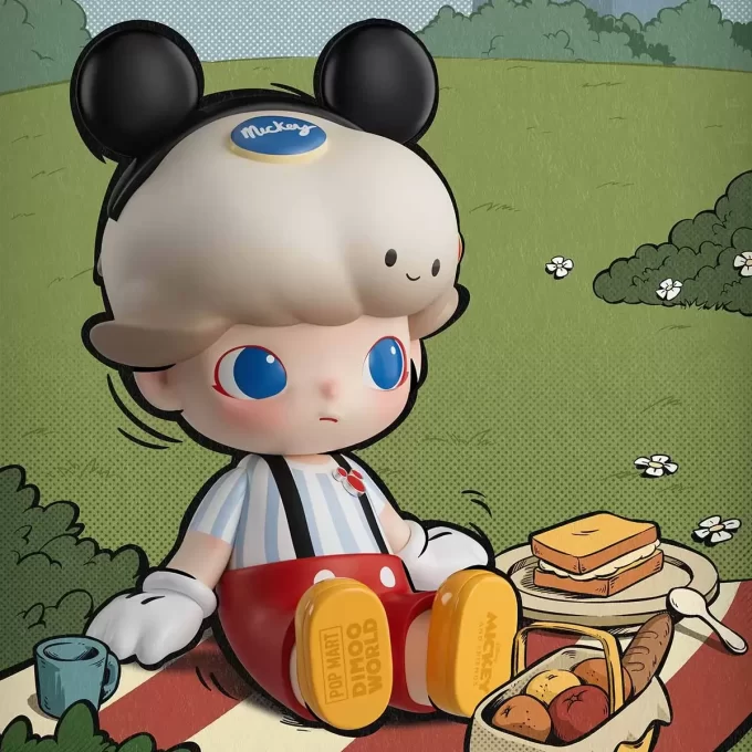 MEGA JUST DIMOO 1000% Mickey Mouse MEGA JUST DIMOO 1000% Mickey Mouse