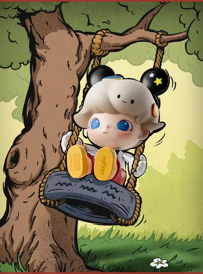 MEGA JUST DIMOO 400% Mickey Mouse MEGA JUST DIMOO 400% Mickey Mouse