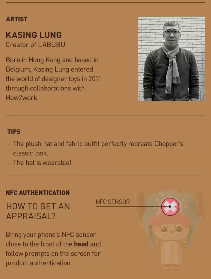 MEGA LABUBU 1000% TONY TONY CHOPPER