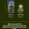 MEGA SPACE MOLLY 100% CLOT-Olive Alienegra