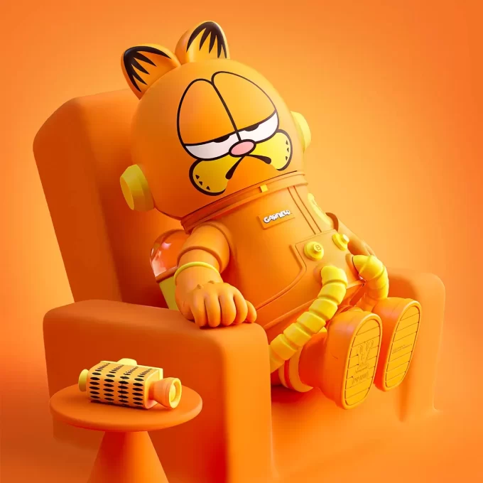 MEGA SPACE MOLLY 400% Garfield MEGA SPACE MOLLY 400% Garfield