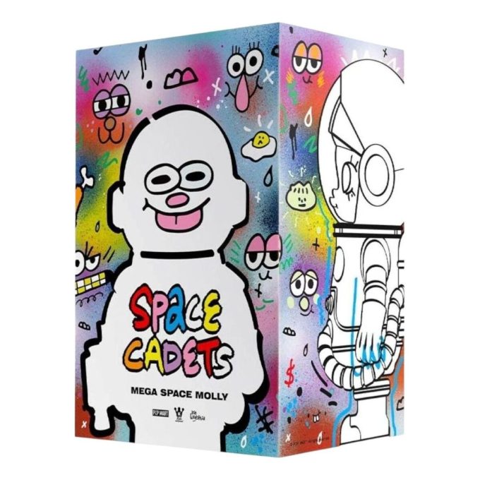 Mega Space Molly 400% Jon Burgerman Cadeți Spațiali Cutii Sigilate (1 Cutie Orb)