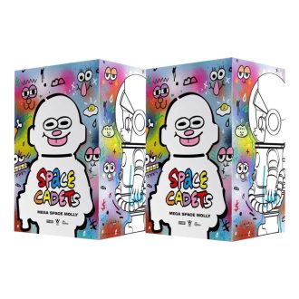 Mega Space Molly 400% Jon Burgerman Cadeți Spațiali Cutii Sigilate (2 Cutii Oarbe)