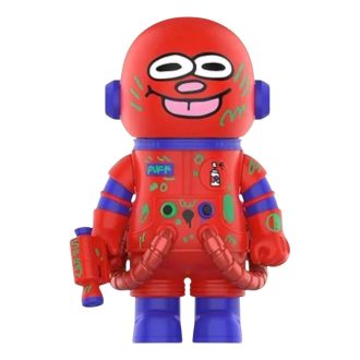 Mega Space Molly 400% Jon Burgerman Cadeți Spațiali „Puff”