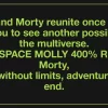 MEGA SPACE MOLLY 400% Rick și Morty