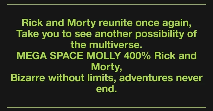 MEGA SPACE MOLLY 400% Rick și Morty