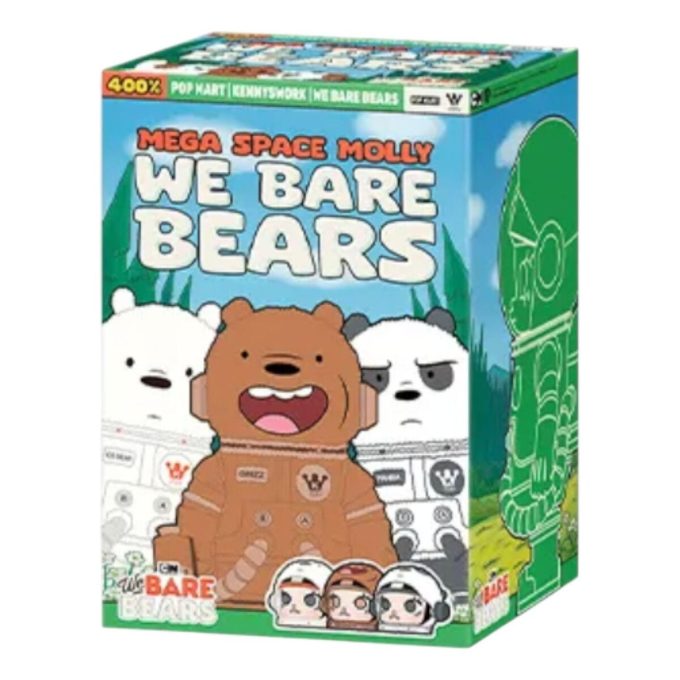Mega Space Molly 400% We Bare Bears Cutie Sigilată (1 Cutie Oarbă)