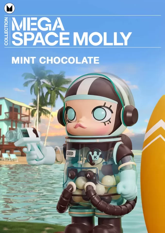 MEGA SPACE MOLLY Ciocolată cu mentă 1000%