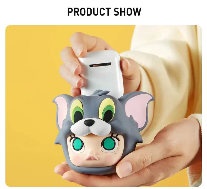 MOLLY X Warner Bros. Seria aniversară de 100 de ani – Husă pentru căști (Tom și Jerry)