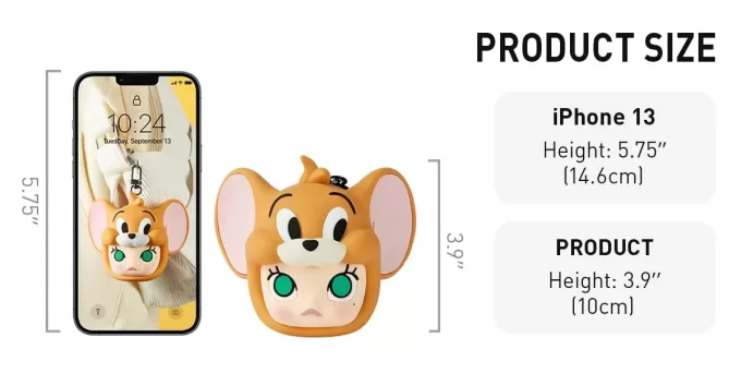 MOLLY X Warner Bros. Seria aniversară de 100 de ani – Husă pentru căști (Tom și Jerry)