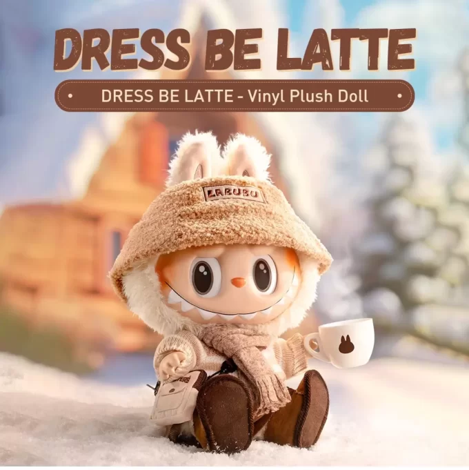 MONȘTRII – Păpușă de pluș din vinil DRESS BE LATTE
