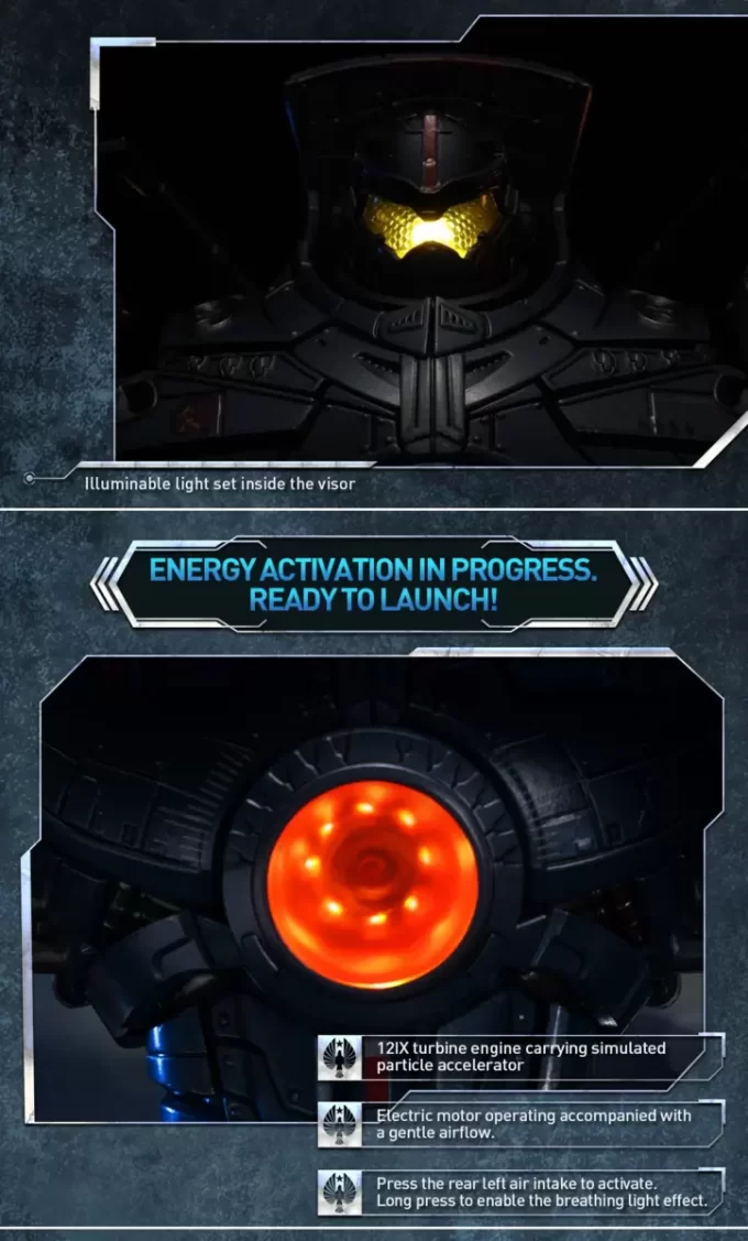Pacific Rim: Figurină de acțiune Gipsy Danger Diecast