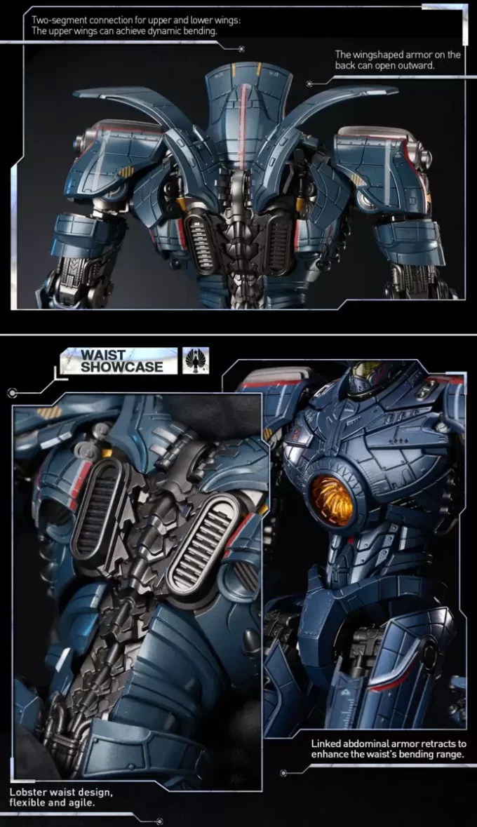 Pacific Rim: Figurină de acțiune Gipsy Danger Diecast