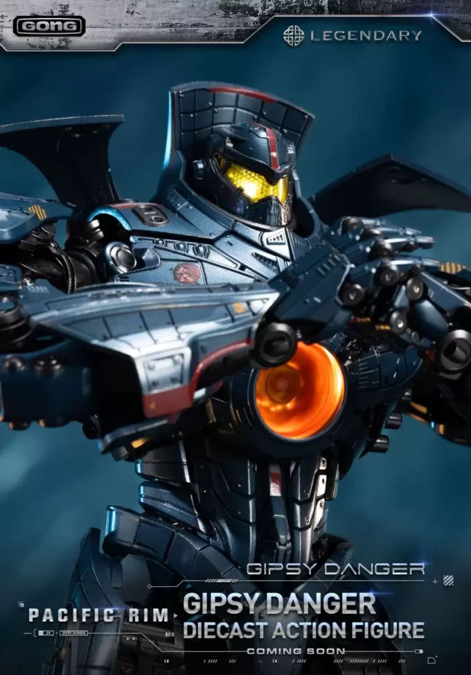 Pacific Rim: Figurină de acțiune Gipsy Danger Diecast