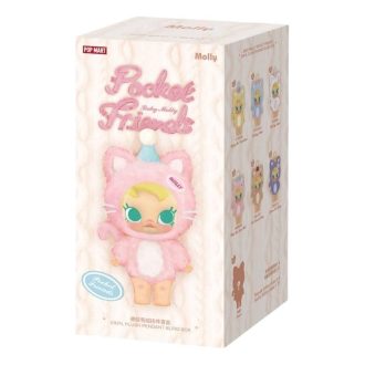 Pandantiv de pluș din vinil Baby Molly Pocket Friends, cutie sigilată (1 cutie oarbă)