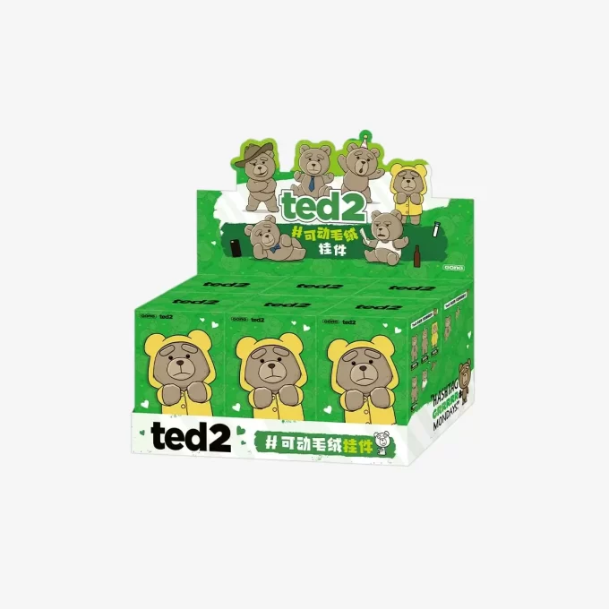 Pandantiv de pluș Ted2 cu ursuleț de pluș Pandantiv de pluș Ted2 cu ursuleț de pluș
