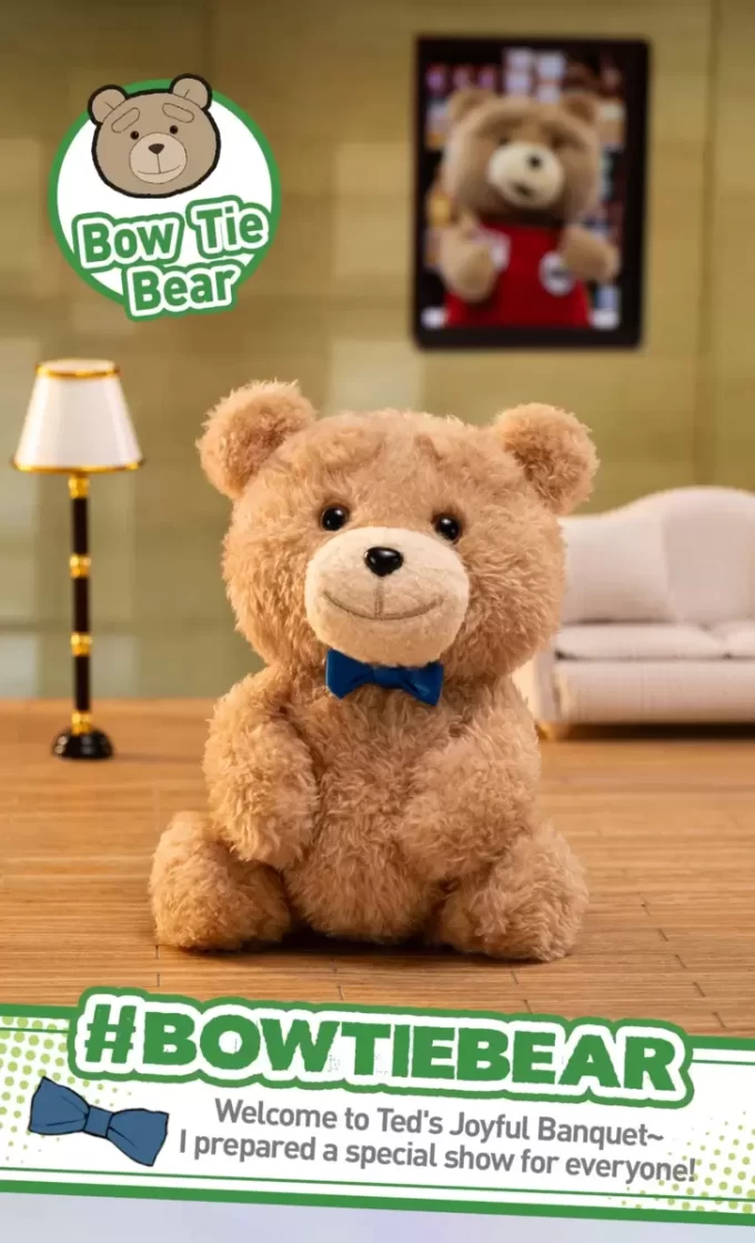 Pandantiv de pluș Ted2 cu ursuleț de pluș Pandantiv de pluș Ted2 cu ursuleț de pluș