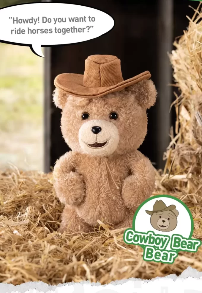 Pandantiv de pluș Ted2 cu ursuleț de pluș Pandantiv de pluș Ted2 cu ursuleț de pluș