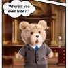 Pandantiv de pluș Ted2 cu ursuleț de pluș Pandantiv de pluș Ted2 cu ursuleț de pluș