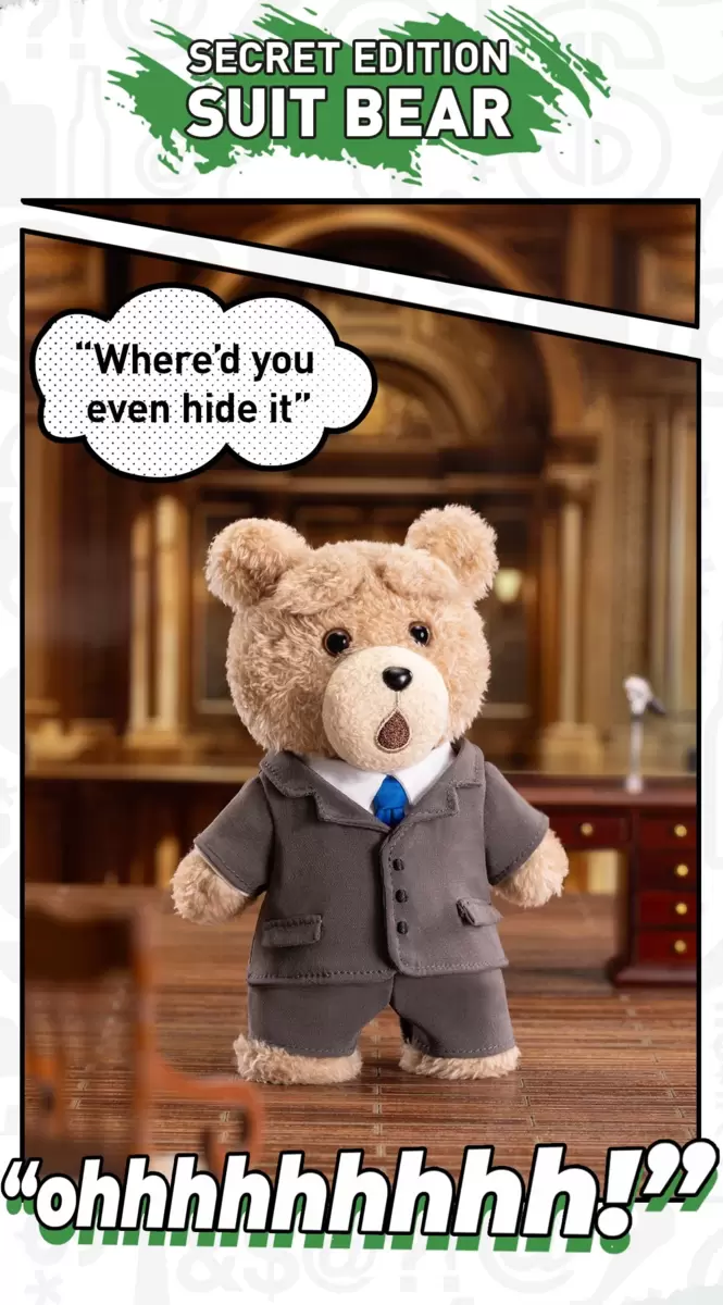 Pandantiv de pluș Ted2 cu ursuleț de pluș Pandantiv de pluș Ted2 cu ursuleț de pluș