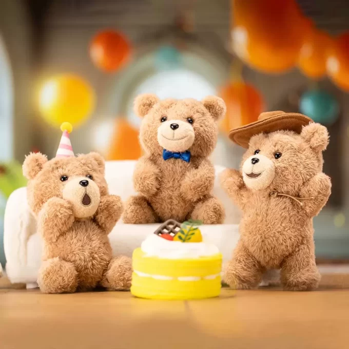 Pandantiv de pluș Ted2 cu ursuleț de pluș Pandantiv de pluș Ted2 cu ursuleț de pluș