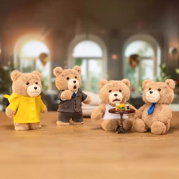Pandantiv de pluș Ted2 cu ursuleț de pluș Pandantiv de pluș Ted2 cu ursuleț de pluș