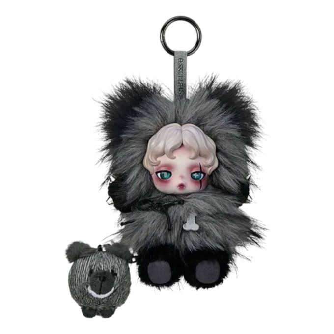 Pandantiv pentru păpușă de pluș Skullpanda You Found Me „Buddy Doggie” Ediție Secretă