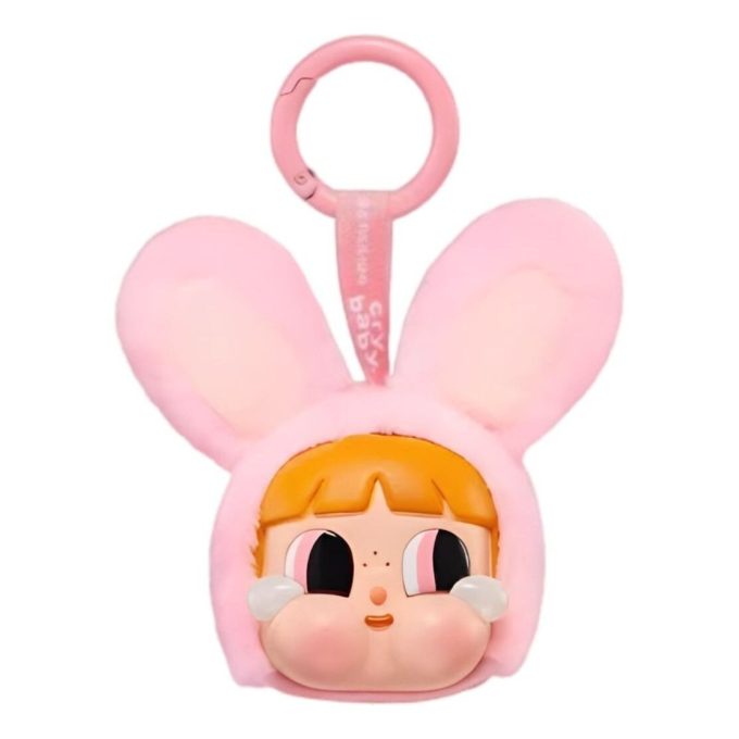 Pandantiv Pop Mart x Powerpuff Girls CryBaby „Bunny Blossom”