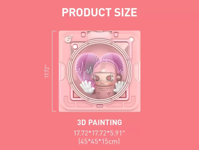 Pictură 3D MEGA SPACE MOLLY SMITTEN LOVE《ÎN SPAȚIU》 Pictură 3D MEGA SPACE MOLLY SMITTEN LOVE《ÎN SPAȚIU》