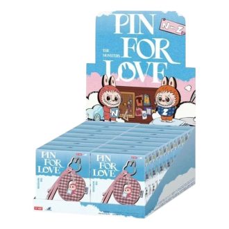 Pin Labubu pentru pandantiv scrisoare de dragoste, cutie sigilată (N-Z) (14 cutii oarbe)