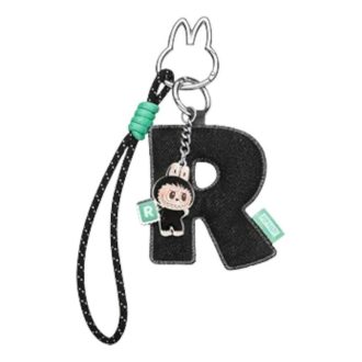 Pin Labubu pentru pandantiv scrisoare de dragoste „R”