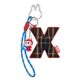 Pin Labubu pentru pandantiv scrisoare de dragoste „X”