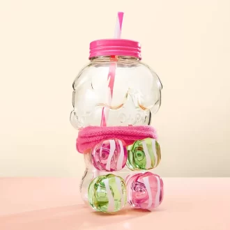 PINO JELLY Seria Make A Wish – Cupă cu paie