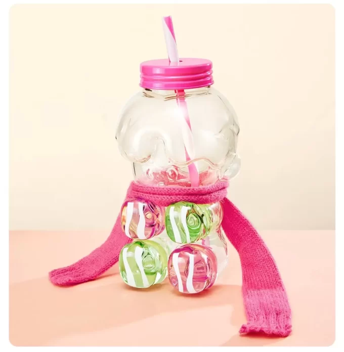 PINO JELLY Seria Make A Wish – Cupă cu paie