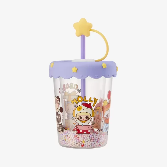 POP BEAN Paie de Petrecere în Pijama cu Dublu Strat, Paie Mișcătoare POP BEAN Paie de Petrecere în Pijama cu Dublu Strat, Paie Mișcătoare