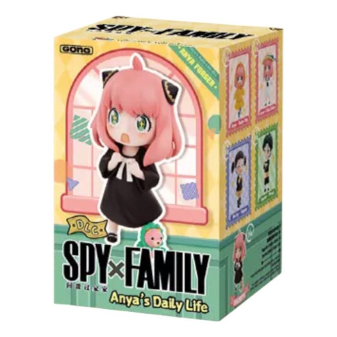 Pop Mart SPY X FAMILY Figurine DLC Anya’s Everyday Cutie Sigilată (1 Cutie Oblâncă)